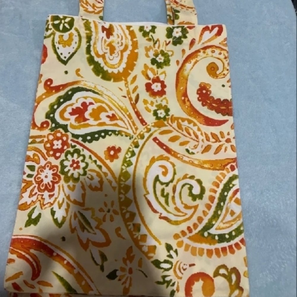 Colorful Paisley Tote Bag
